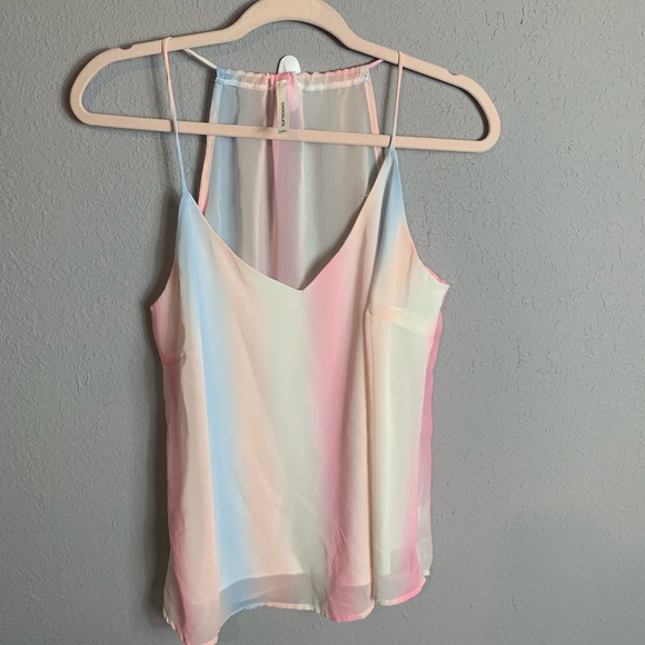 Chocolate Tops - Tie dye pink shirt